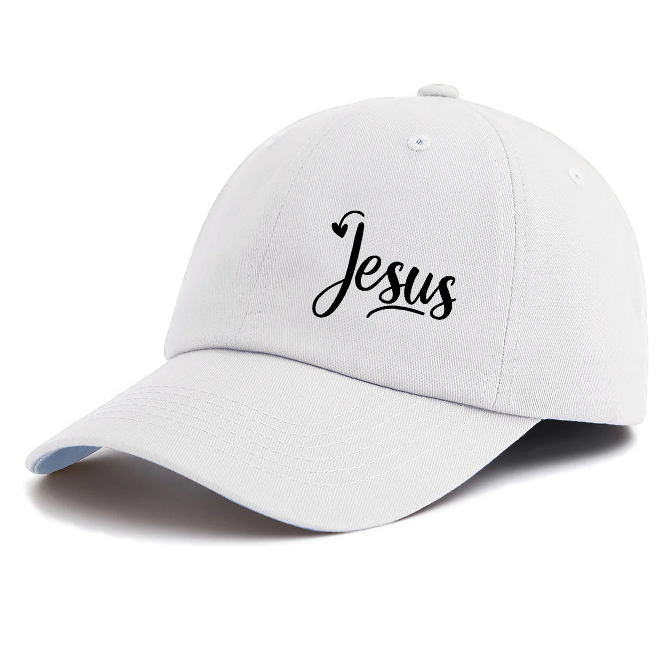 JESUS Print Baseball Cap for Adults