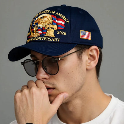 250th Anniversary USA Patriotic Unisex Cap