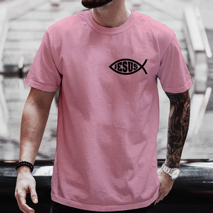 Jesus Fish Unisex Graphic T-Shirt