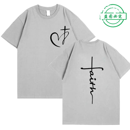 Men's Faith Cross Comfort Tee