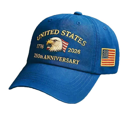 250th Anniversary USA Patriotic Unisex Baseball Cap