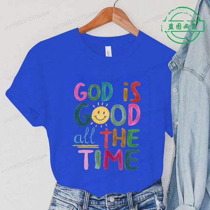God Is Good Comfort Print Tee