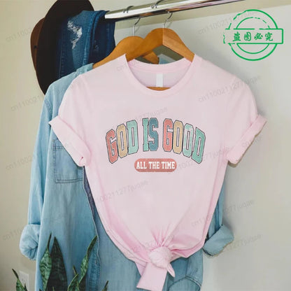 God Is Good Comfort Print Tee