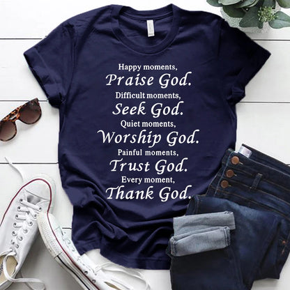 Bold Faith Flow Women's Inspirational Tee
