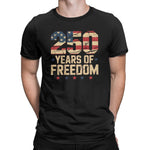 2026 Unixex America 250Th Anniversary Patriotic Cotton Tee