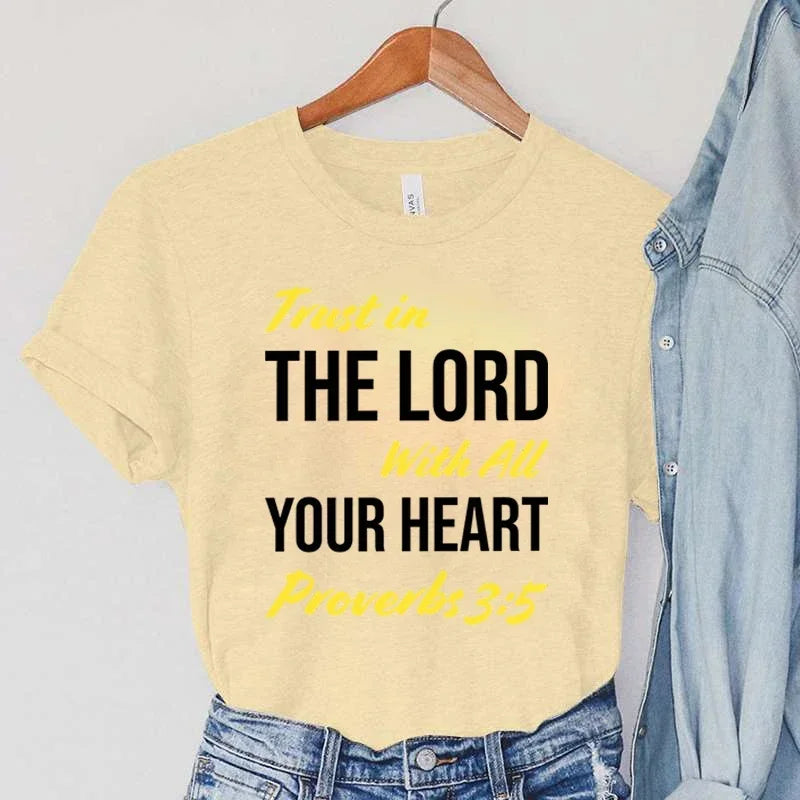 Trust In The Lord Vintage Women's T-Shirt