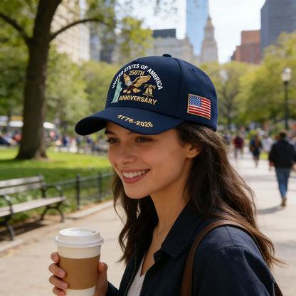 2026 USA 250th Anniversary Embroidered Unisex Cap