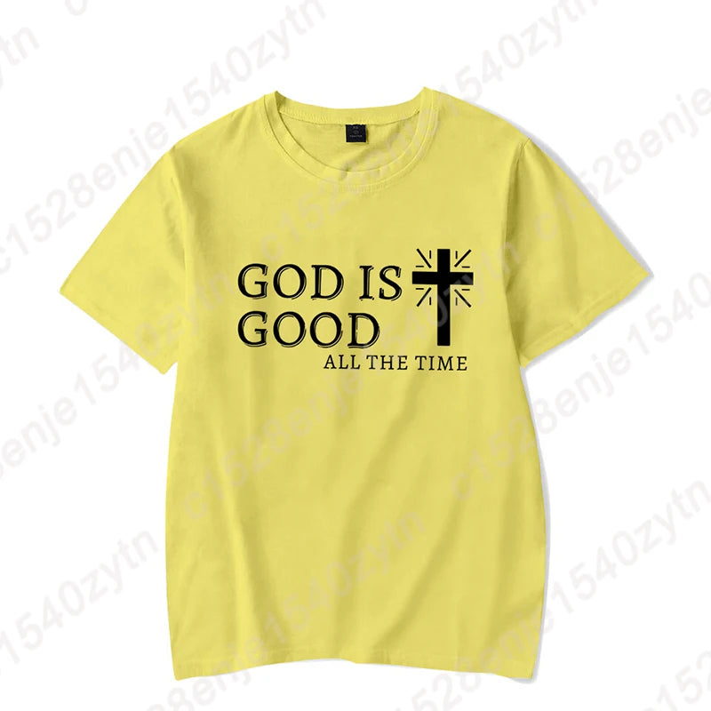 God Is Good Graphic Printed T-Shirt