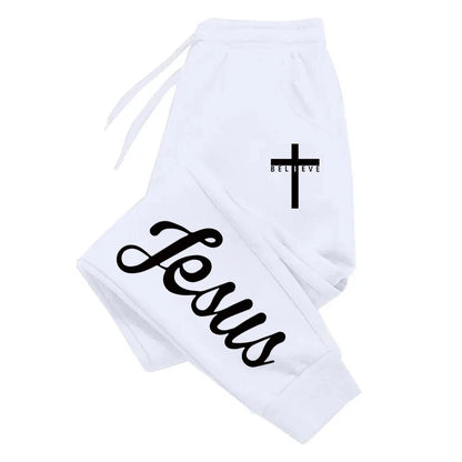 Men's Jesus Cross Comfort Sweatpants