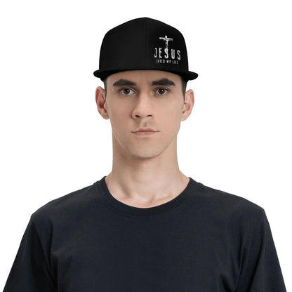 Jesus Saved My Life Cross Cap For Men