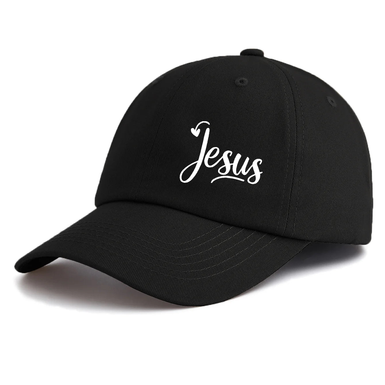 JESUS Print Baseball Cap for Adults