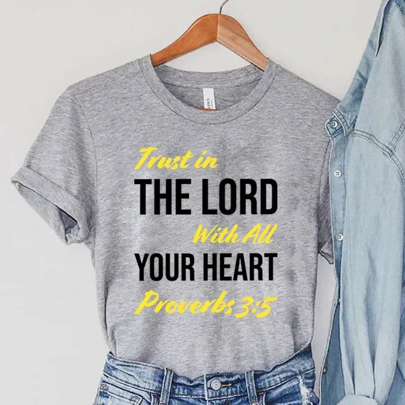 Trust In The Lord Vintage Women's T-Shirt
