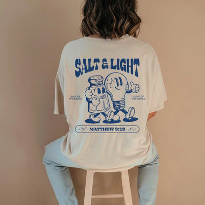 Salt Light Bible Verse Women's Tee