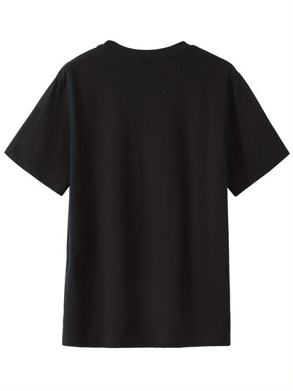 Men's 100% Cotton Faith Cross Printed T-Shirt