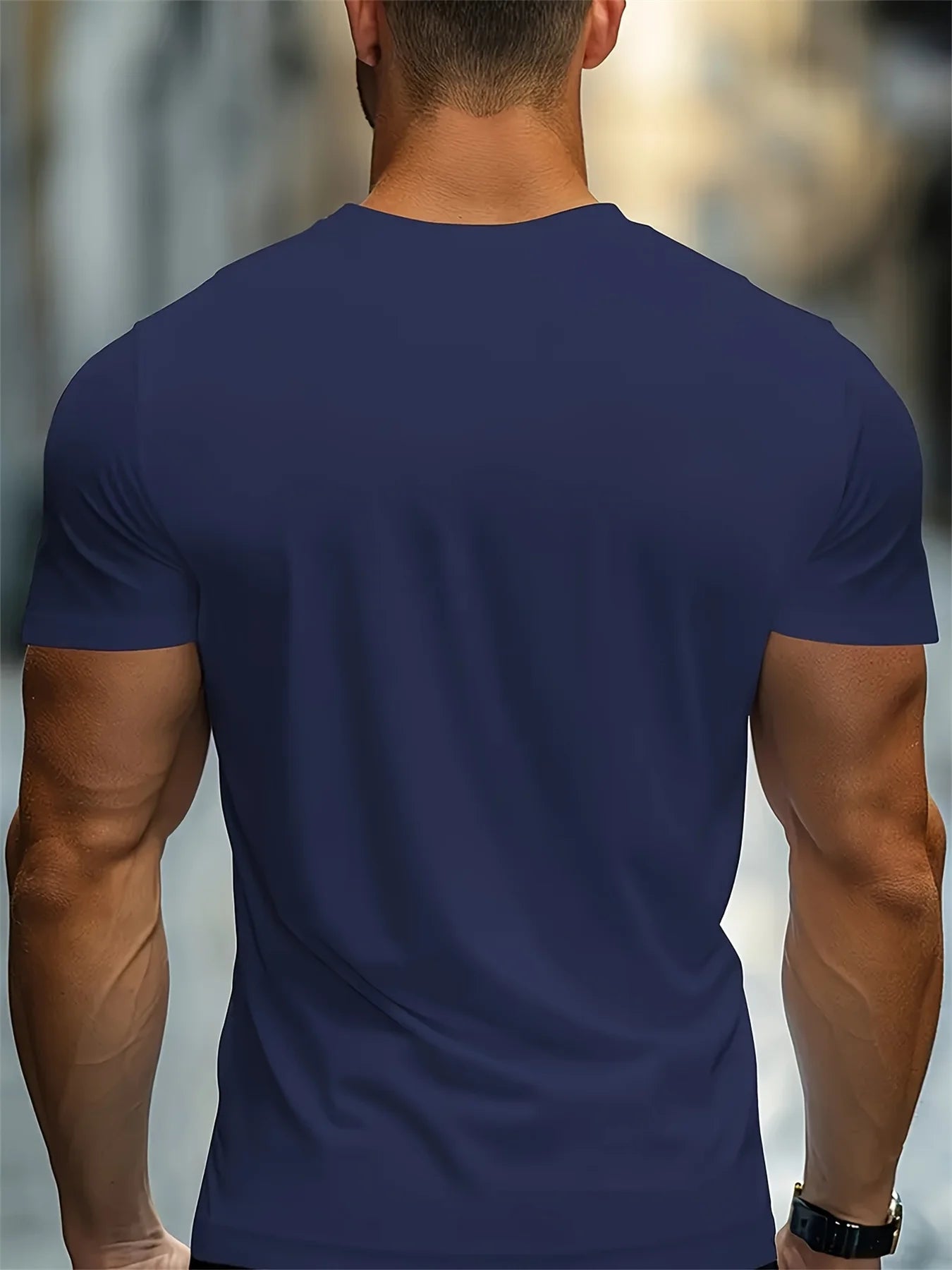 Men's Faith Cross Casual Cotton Tee
