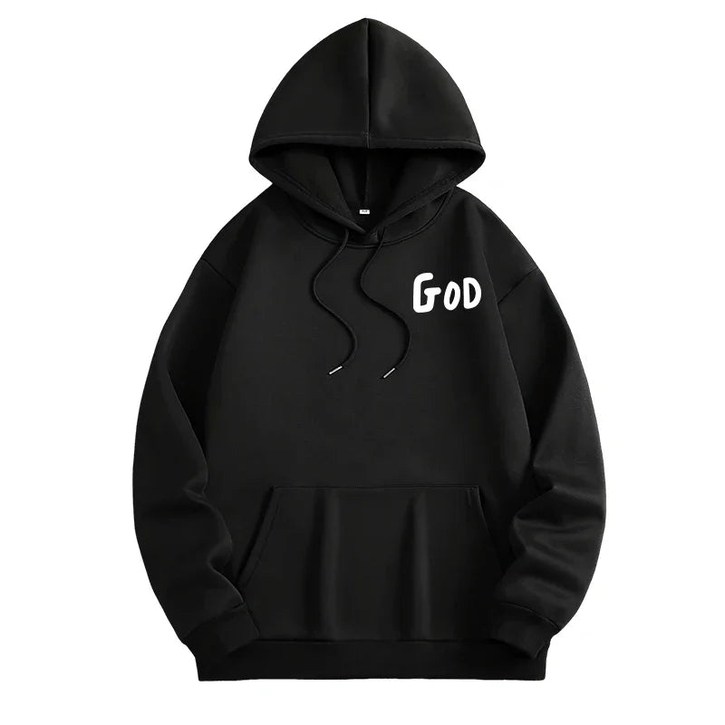 Men's Casual Christian Pullover Hoodie
