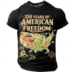 250th USA Anniversary Eagle Flag Men's Tee