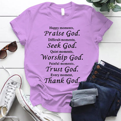 Bold Faith Flow Women's Inspirational Tee