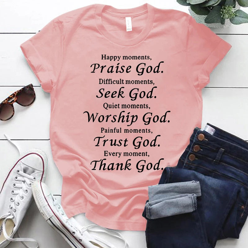 Bold Faith Flow Women's Inspirational Tee