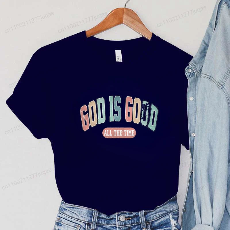 God Is Good Comfort Print Tee