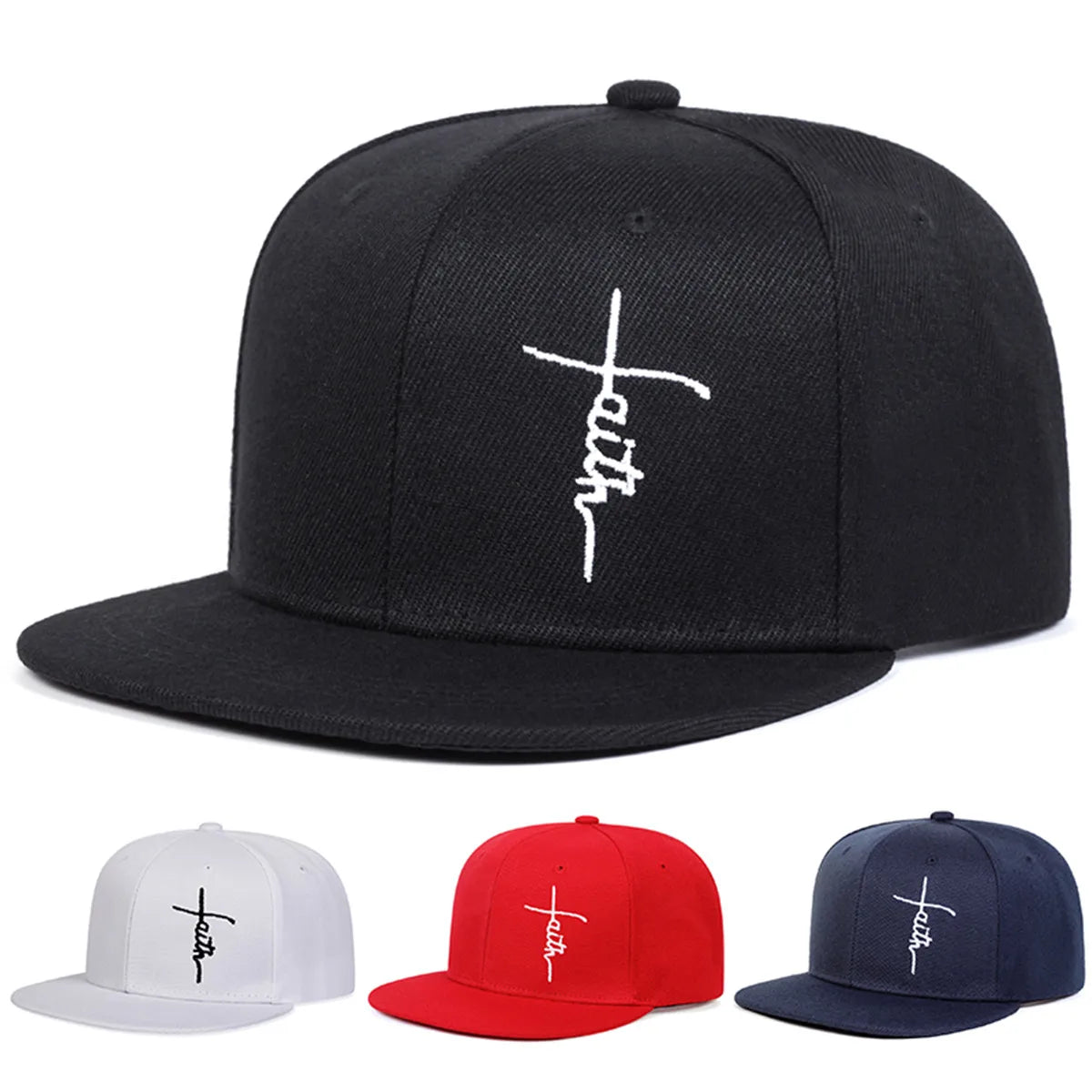 Men's Casual Wear Faith Hip Hop Cap