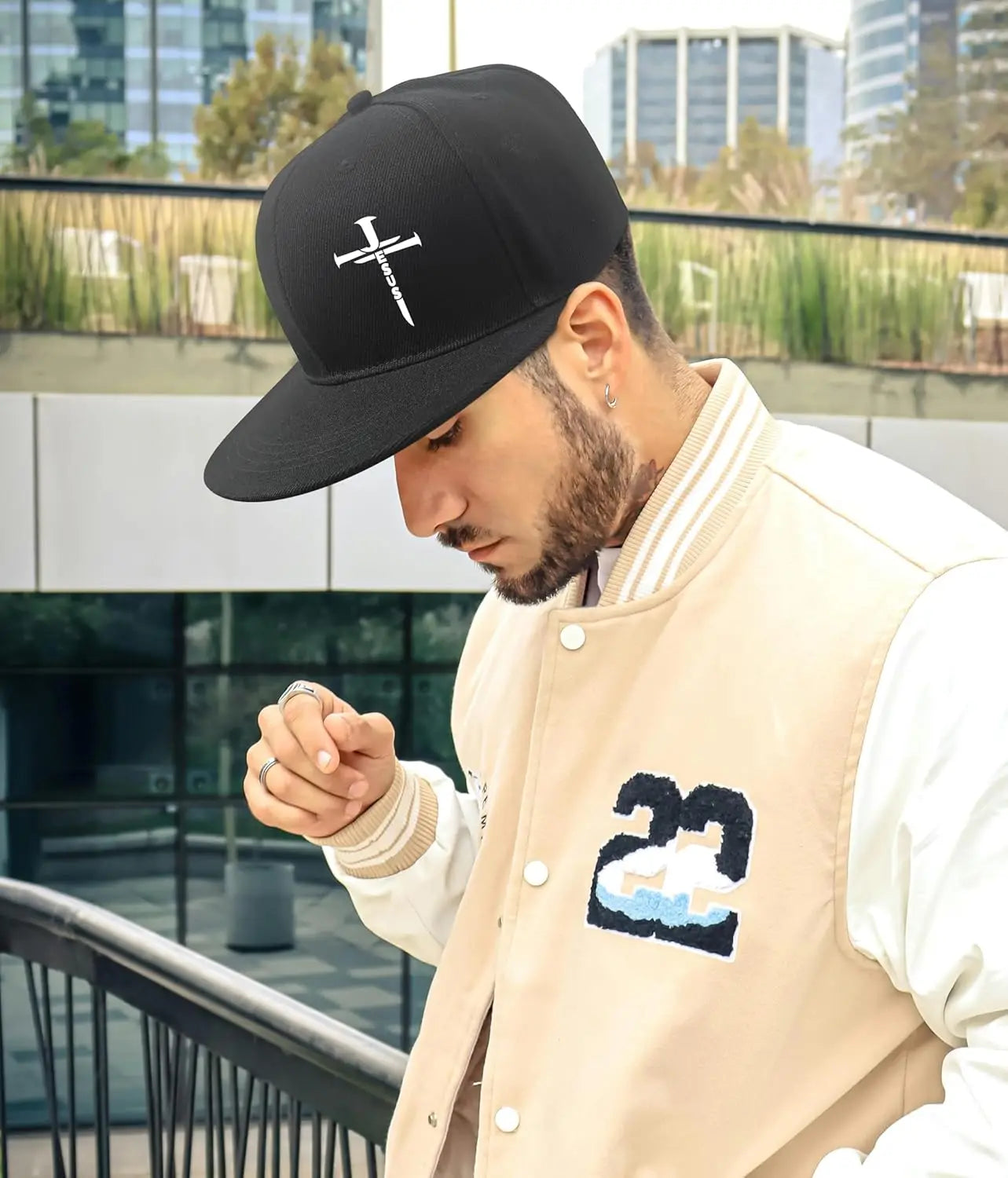 Jesus Cross Snapback Unisex Cap