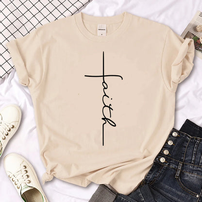 Women's Japanese Manga Faith Tee