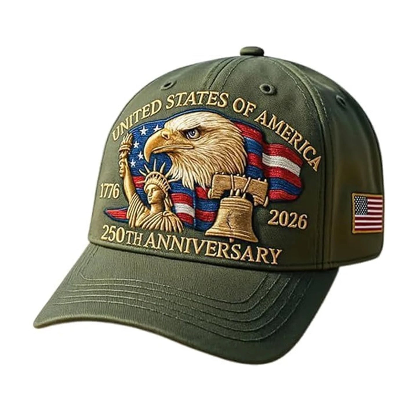 250th Anniversary USA Patriotic Unisex Cap