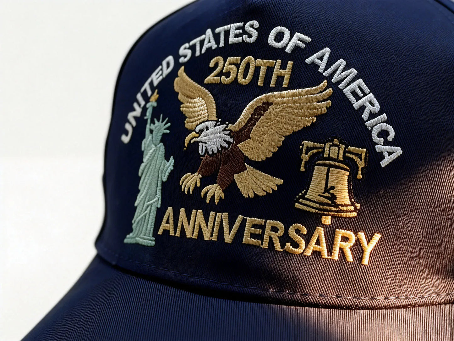2026 USA 250th Anniversary Embroidered Unisex Cap