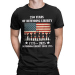 2026 Unixex America 250Th Anniversary Patriotic Cotton Tee