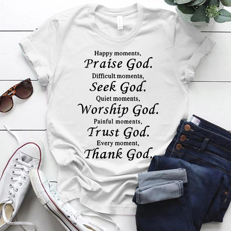 Bold Faith Flow Women's Inspirational Tee