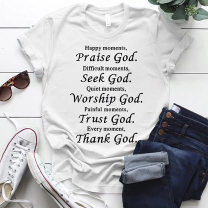 Bold Faith Flow Women's Inspirational Tee