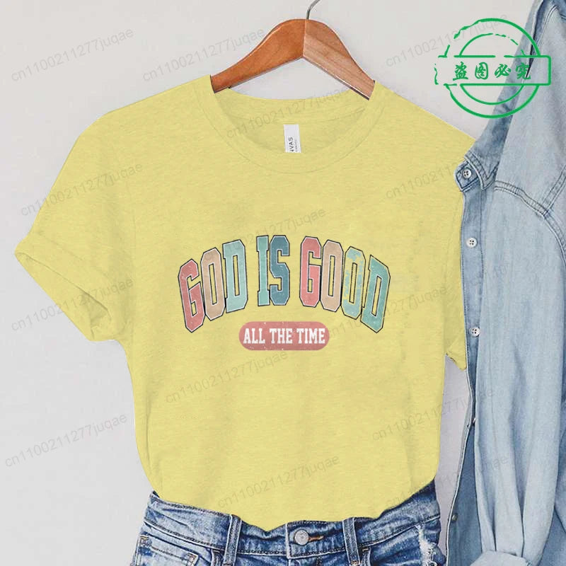 God Is Good Comfort Print Tee