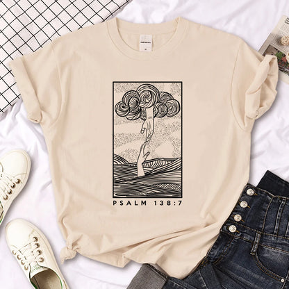 Women's Japanese Manga Faith Tee