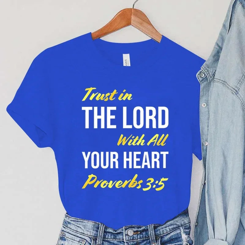 Trust In The Lord Vintage Women's T-Shirt