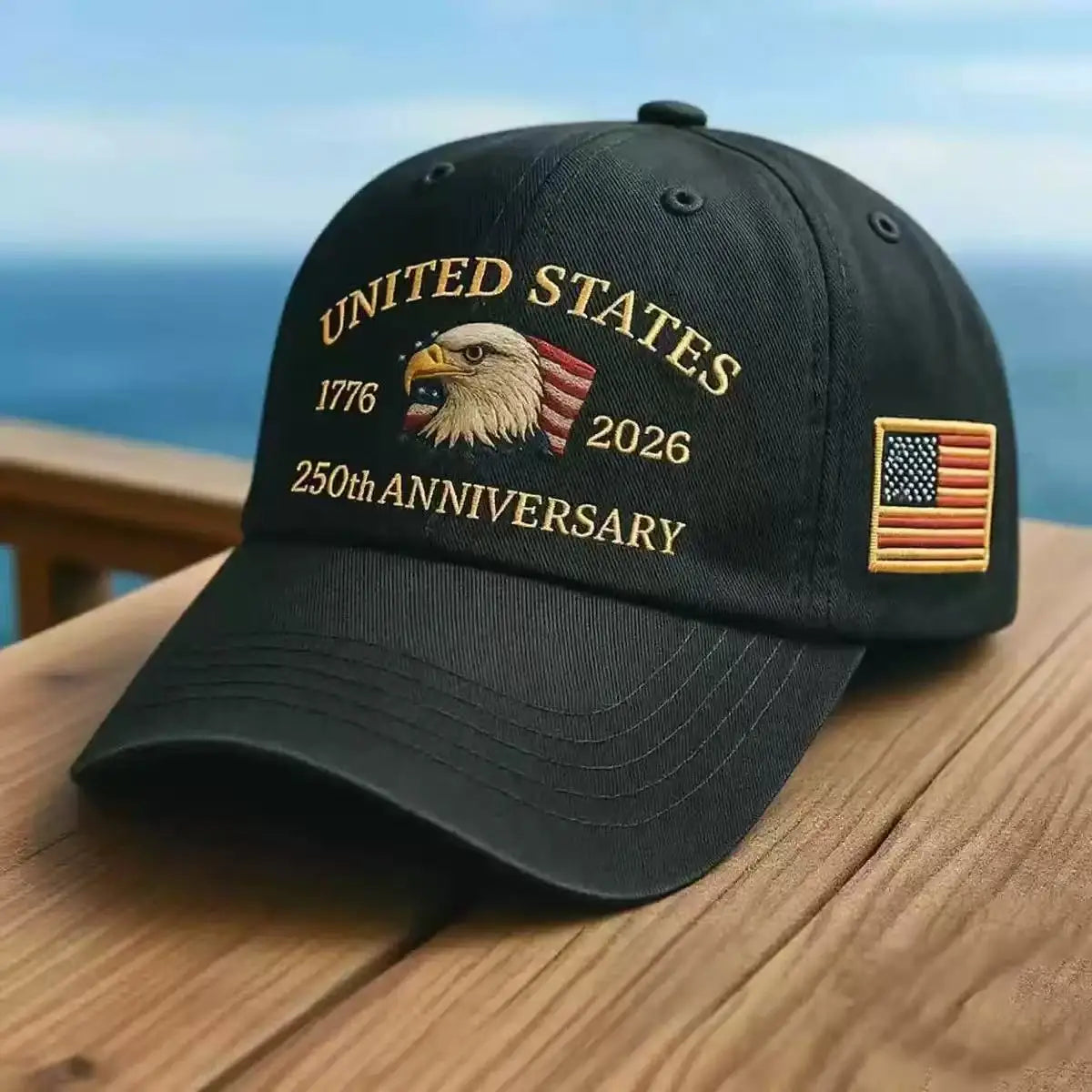 250th Anniversary USA Patriotic Unisex Baseball Cap