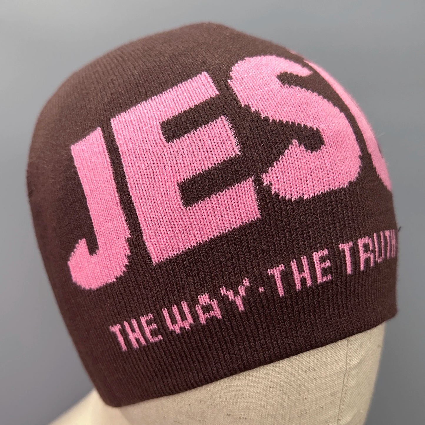 JESUS  Print Knit Unisex Beanie Hat