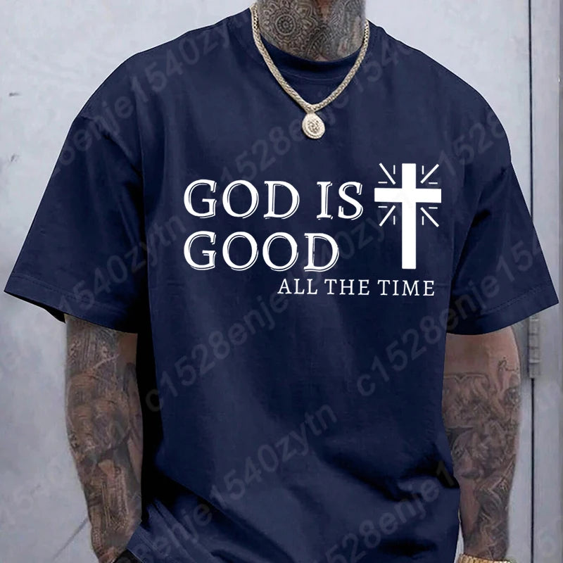 God Is Good Graphic Printed T-Shirt