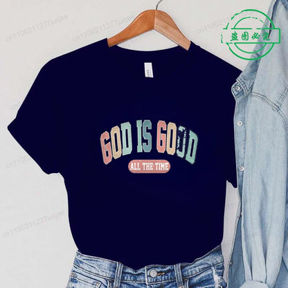 God Is Good Comfort Print Tee