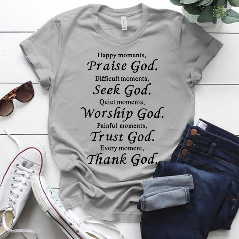 Bold Faith Flow Women's Inspirational Tee