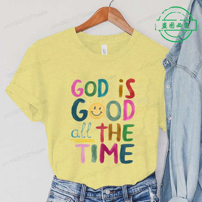 God Is Good Comfort Print Tee
