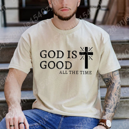 God Is Good Graphic Printed T-Shirt