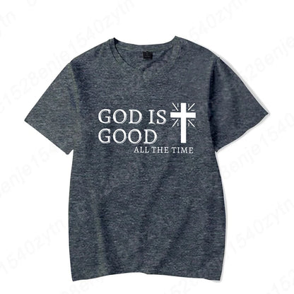 God Is Good Graphic Printed T-Shirt