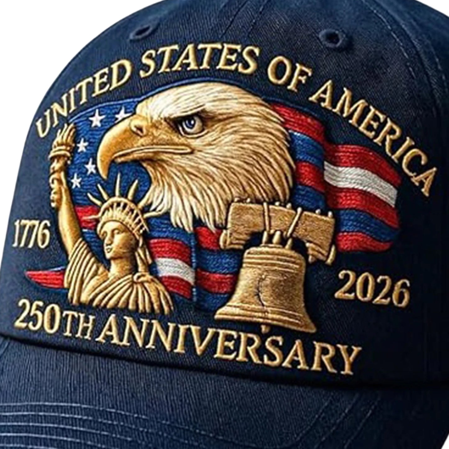 250th Anniversary USA Patriotic Unisex Cap