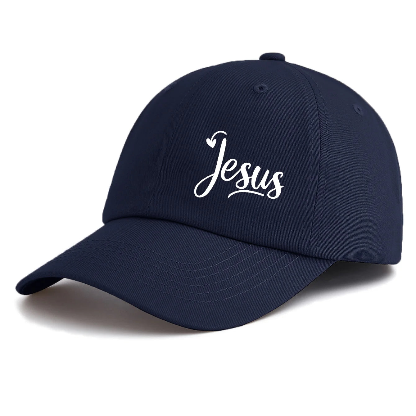 JESUS Print Baseball Cap for Adults
