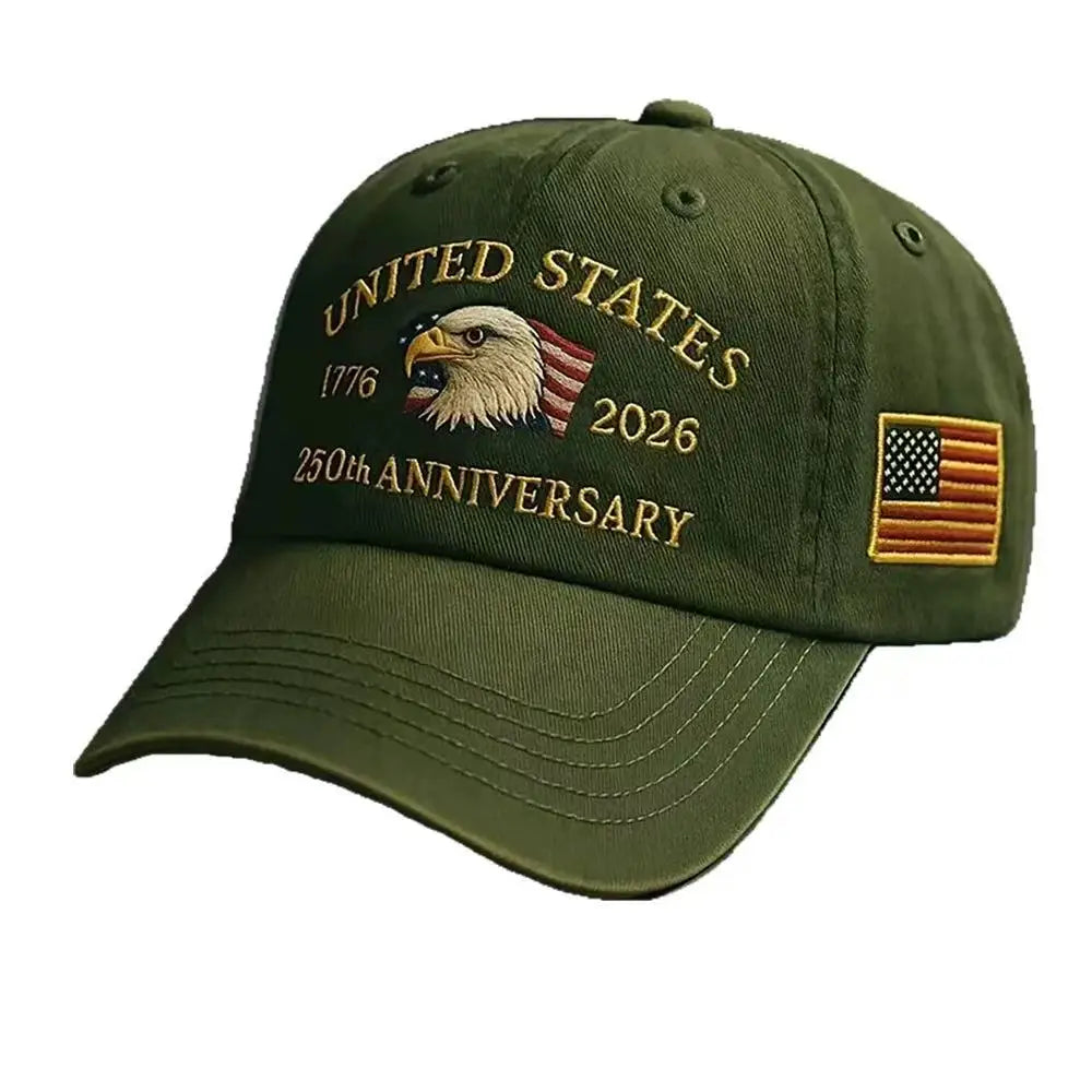 250th Anniversary USA Patriotic Unisex Baseball Cap