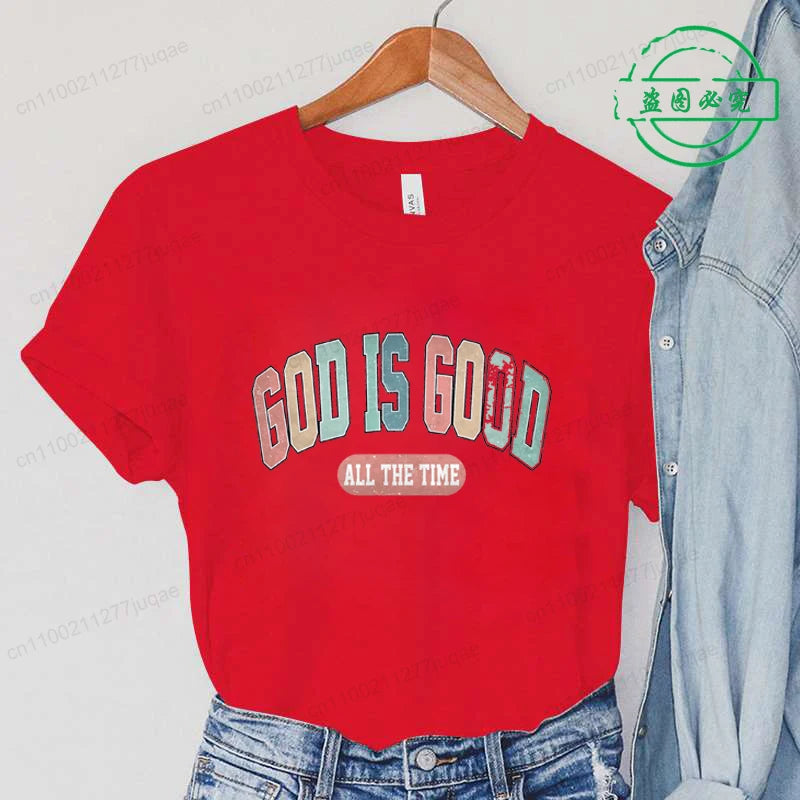 God Is Good Comfort Print Tee