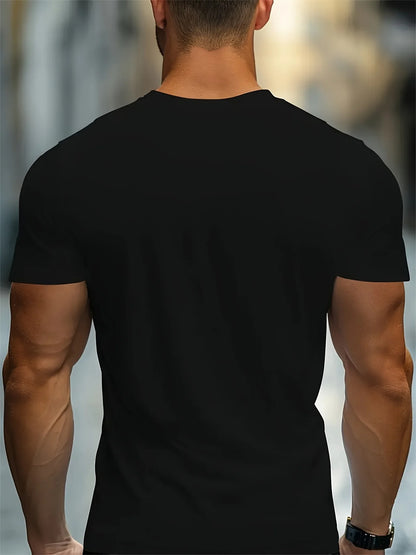 Men's Faith Cross Casual Cotton Tee