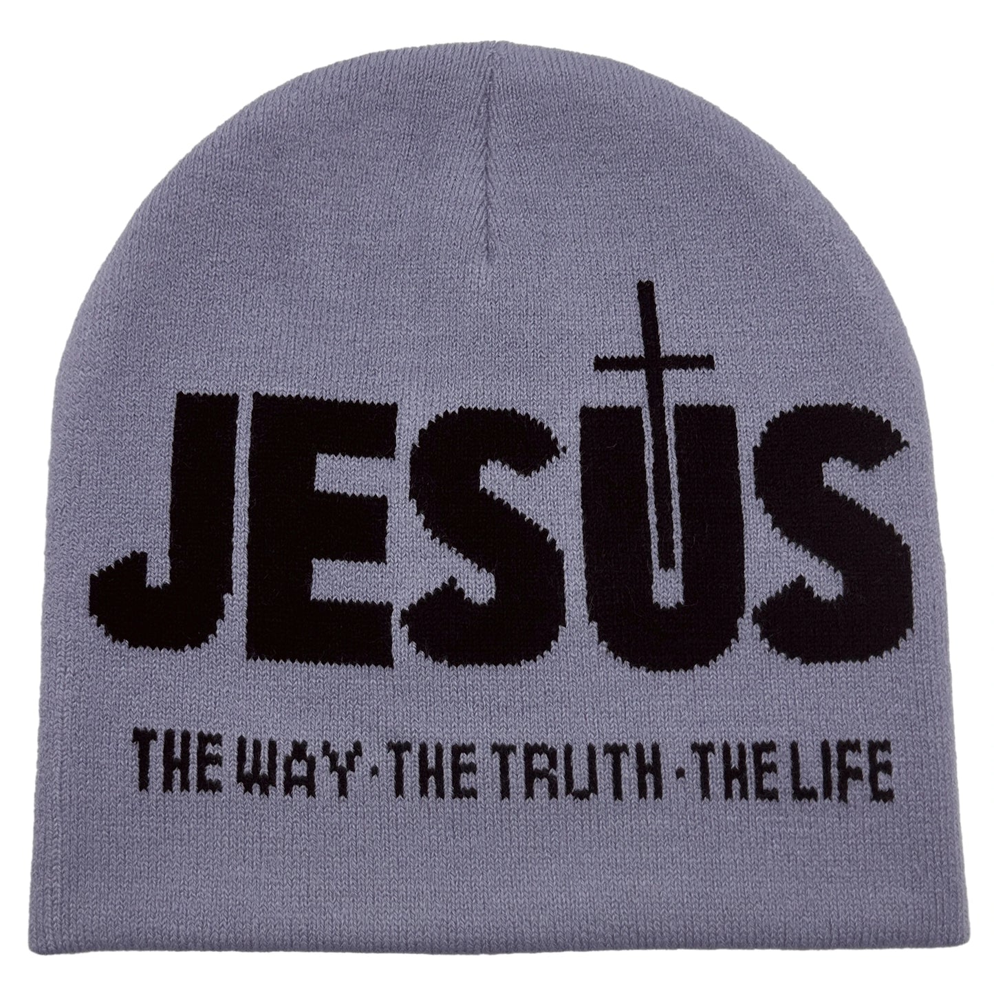 JESUS  Print Knit Unisex Beanie Hat