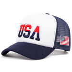 USA American Flag Street Baseball Cap